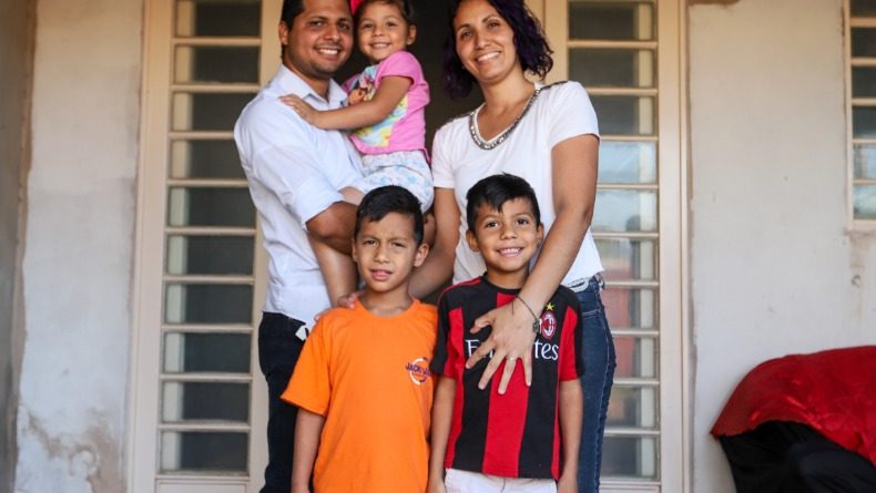 Família Chaparro está morando em Araraquara e reconstruindo a vida (Fotos: Amanda Rocha)