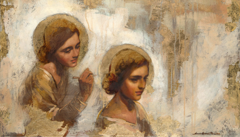 Angel's Gratitude. Artista: Annie Henrie Nader