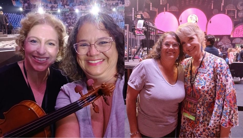 história de fé com hino