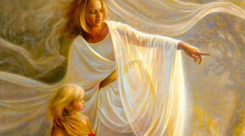 Histórias de anjos que protegem e cuidam de crianças