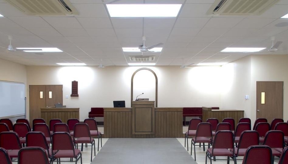 Salão sacramental da nova capela Ala Curepe.