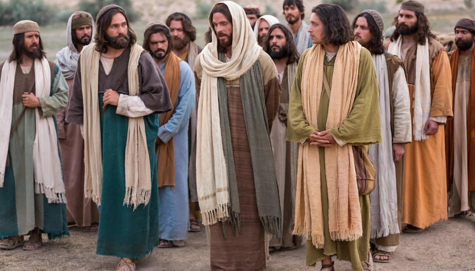 Jesus Cristo juntamente com seus Apostolos